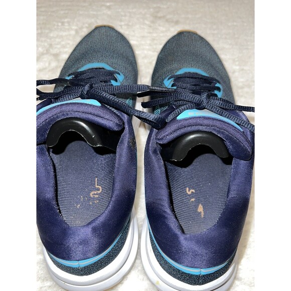 Brooks Launch 5 Womens Gray Blue Purple Running Training Shoes Size 10 - Picture 8 of 11